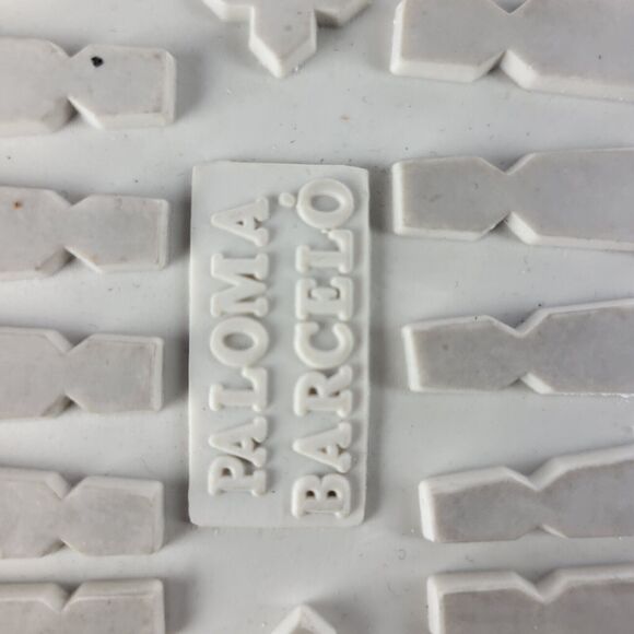 PALOMA BARCELO Black leather platform sandal woven raffia Size 39 - Picture 15 of 15